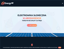 Tablet Screenshot of energyre.pl